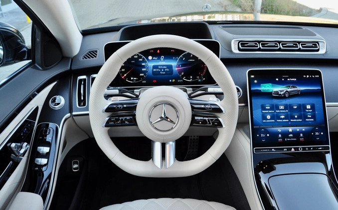 Mercedes-Benz Klasa S cena 590000 przebieg: 27000, rok produkcji 2022 z Żmigród małe 326